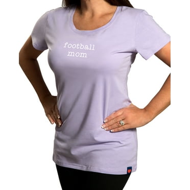 Large HUE Womens Short Sleeve V-Neck Sleep Tee Lilac